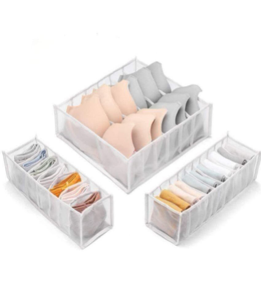     			House Of Quirk Closet Organizers ( Pack of 3 )