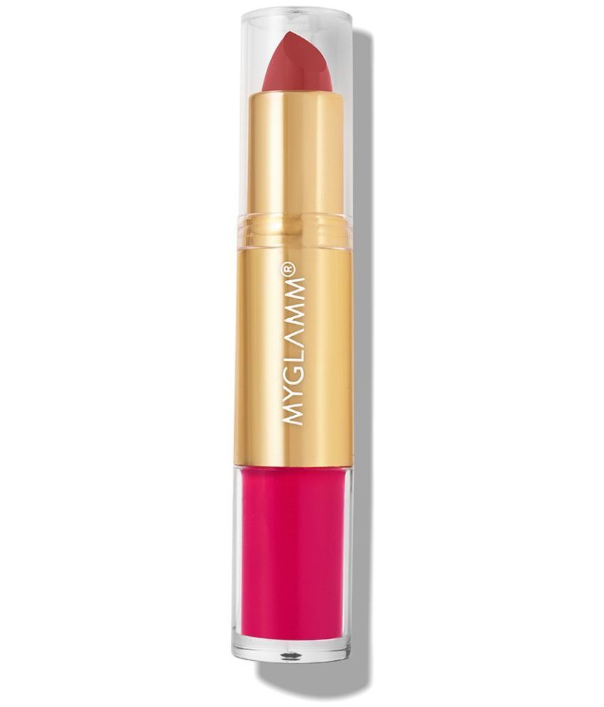     			MyGlamm Super Duo Lipstick - Flirty Pink