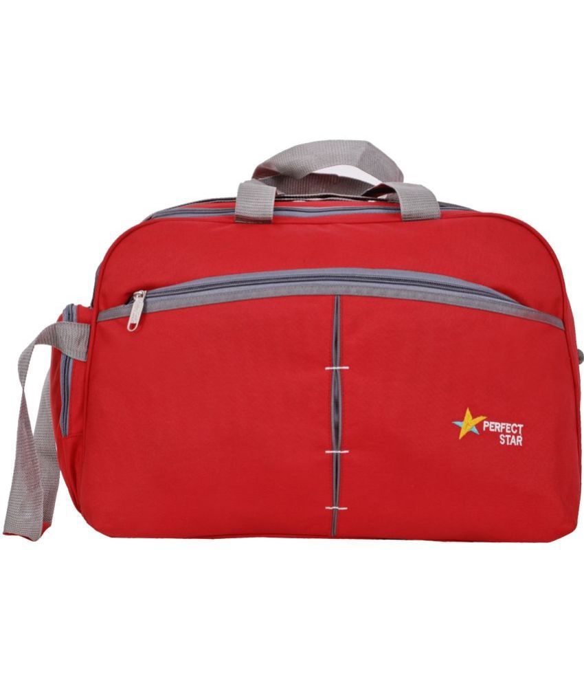     			Perfect Star 55 Ltrs Red Polyester Duffle Bag