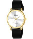 Jainx Black Leather Analog Womens Watch