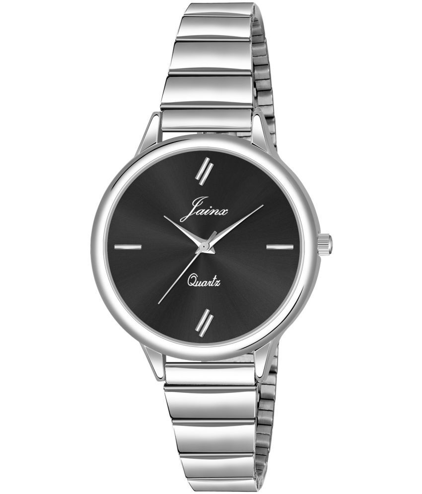     			Jainx Silver Stainless Steel Analog Womens Watch