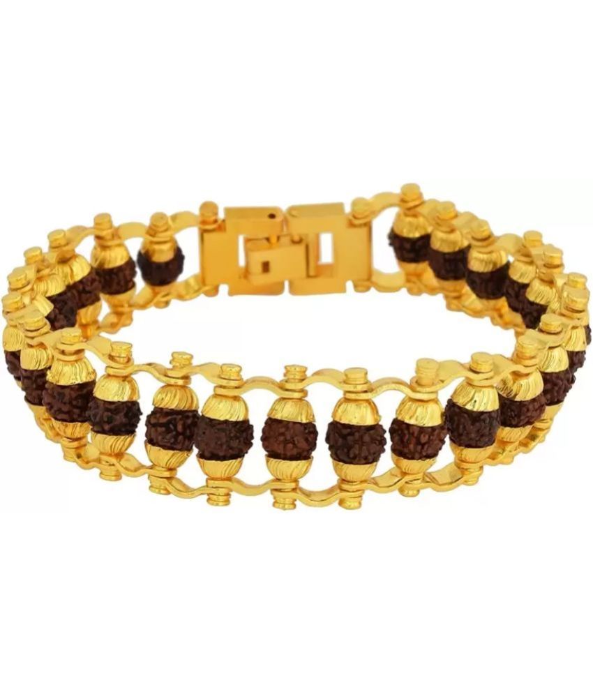     			MGSV Gold Bracelet ( Pack of 1 )