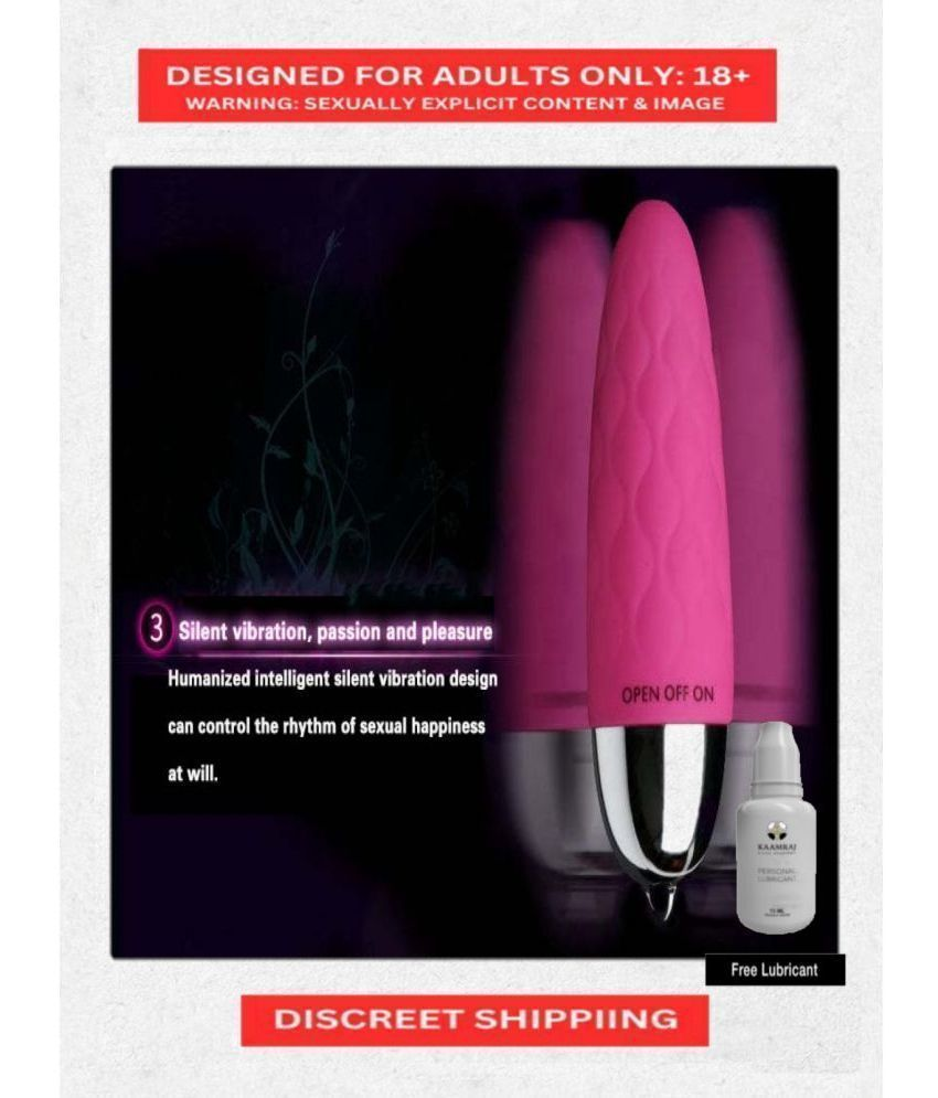     			Mini Vibrator- Silicone Material Light Weight compact Size and Design for Ladies