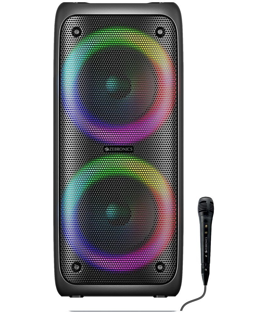     			Zebronics Barrel 200 40 W Bluetooth Speaker Bluetooth V 5.0 with USB Playback Time 3 hrs Black
