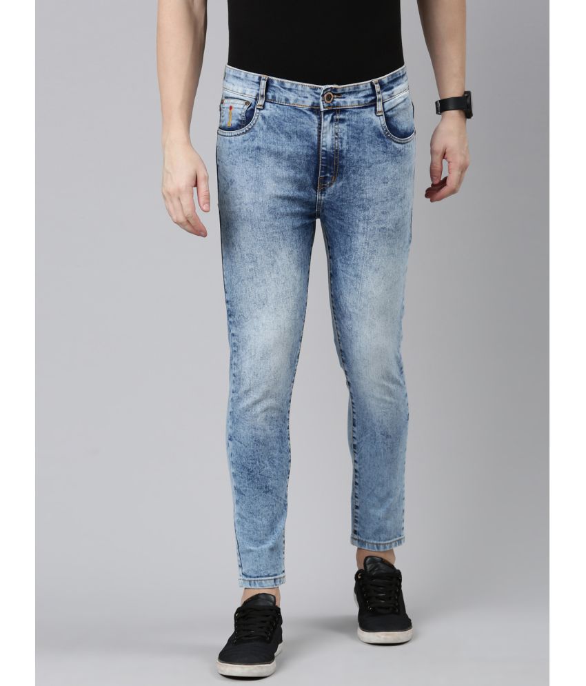     			CINOCCI Slim Fit Faded Men's Jeans - Dark Blue ( Pack of 1 )