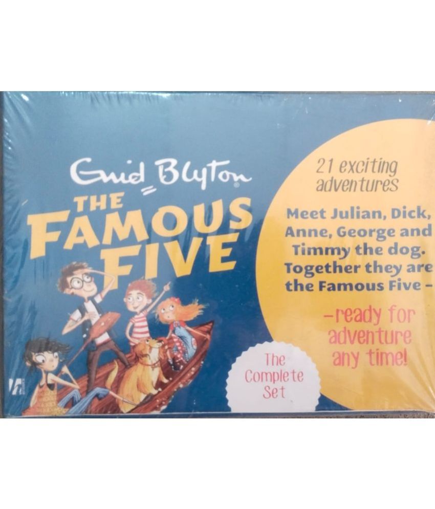     			FAMOUS FIVE COMPLETE BOX SET OF 21 TITLES