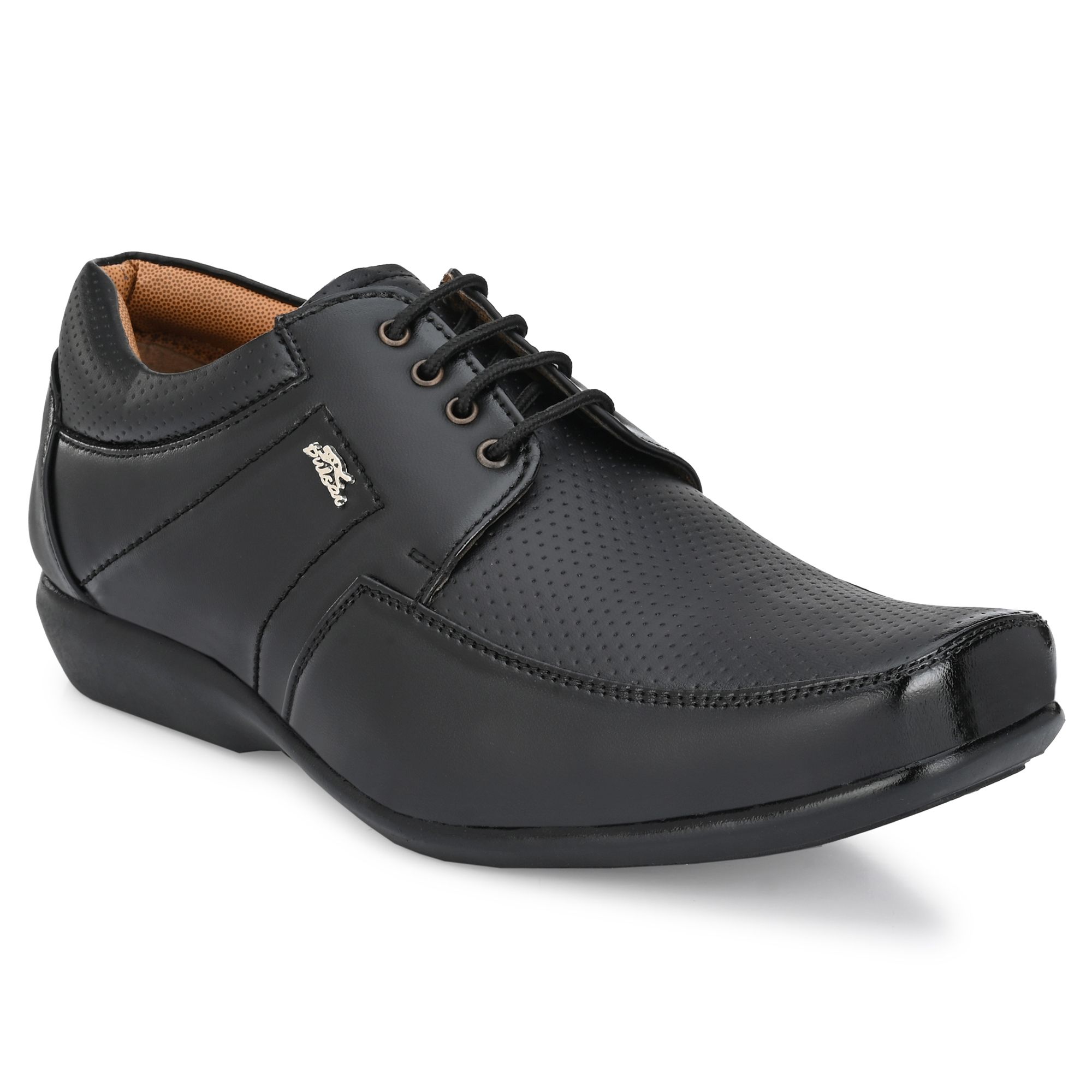     			Stylelure Black Men's Derby Formal Shoes