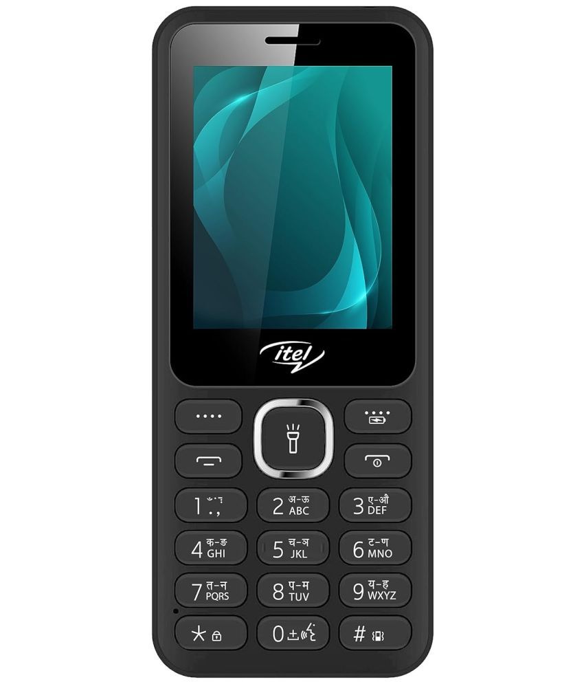     			itel it5027 Dual SIM Feature Phone Black