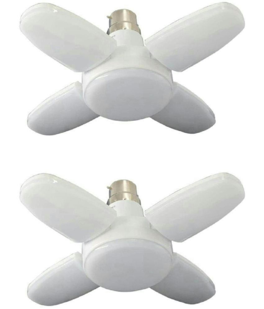     			CIELKART 28W 15W Warm White LED Bulb ( Pack of 2 )