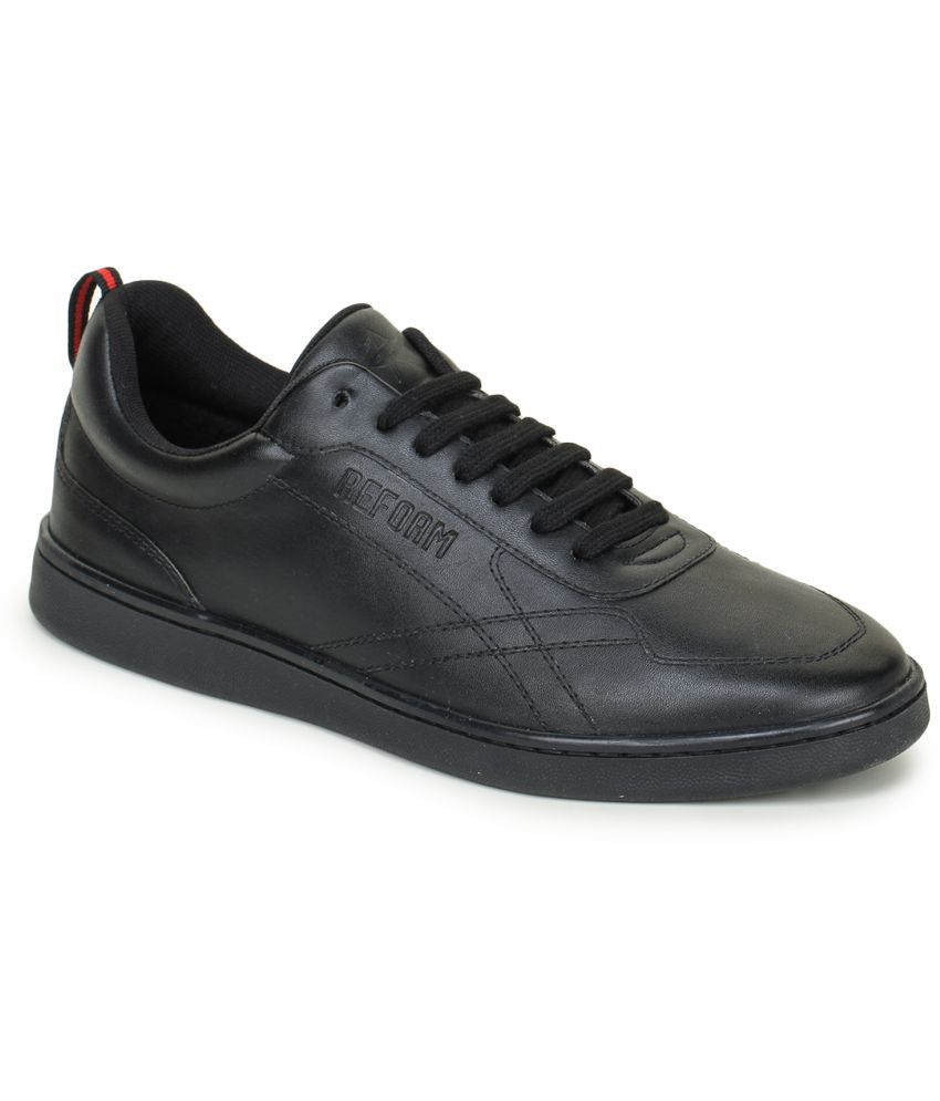     			REFOAM NEW_SM-3BLACK Black Men's Lifestyle Shoes