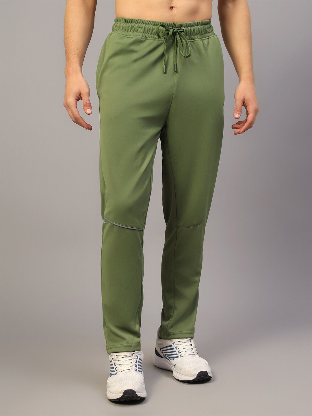    			Shiv Naresh Olive Green Polyester Men's Trackpants ( Pack of 1 )