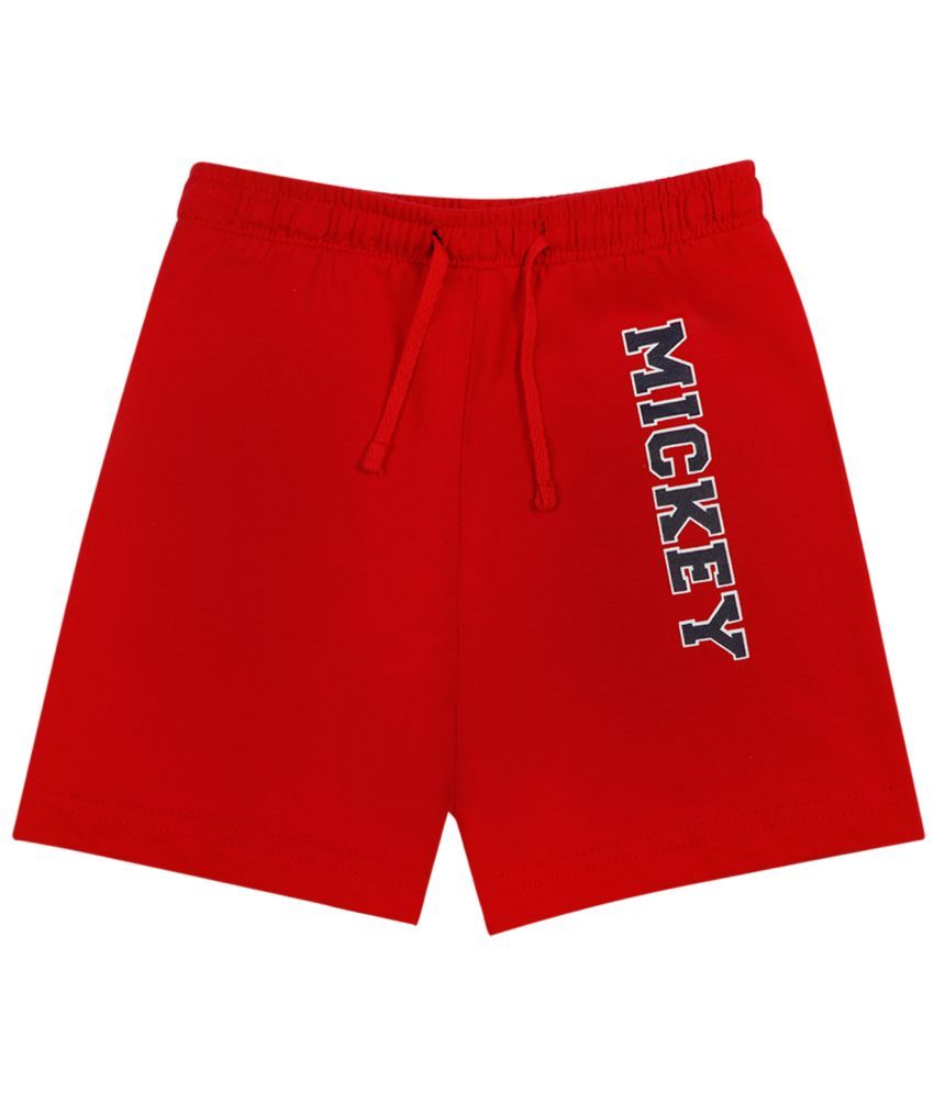     			Bodycare - Red Cotton Boys Shorts ( Pack of 1 )