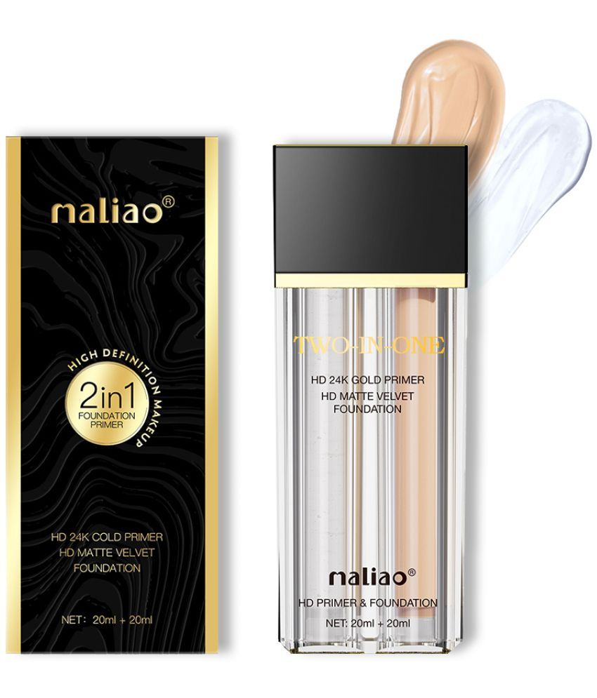     			Maliao Matte Dual Finish For All Skin Types Skin Fair Foundation Pack of 1