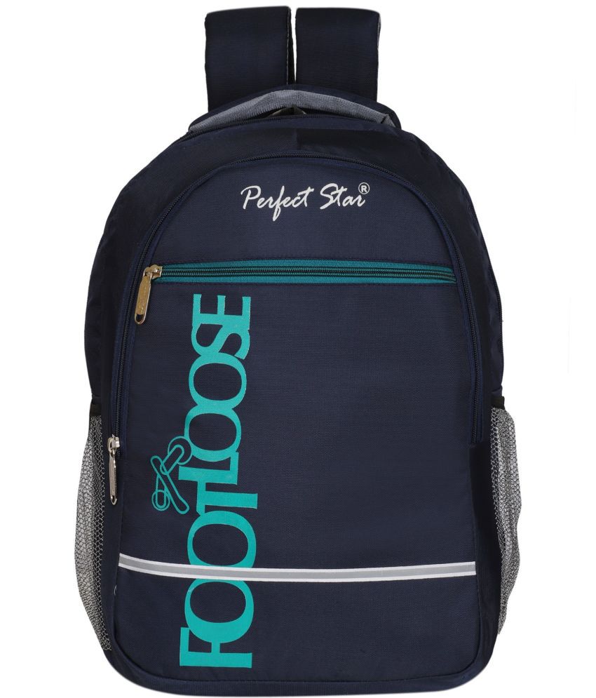     			Perfect Star Blue Polyester Backpack ( 35 Ltrs )