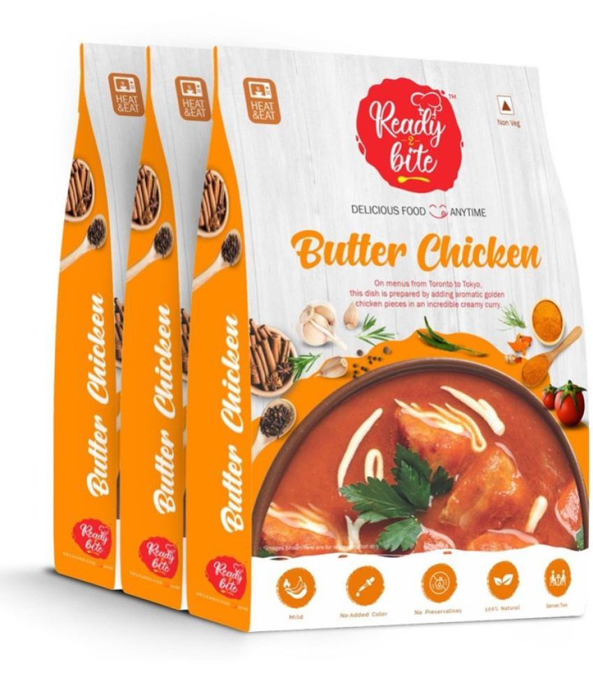     			Ready 2 Bite Butter Chicken 900 gm Pack of 3