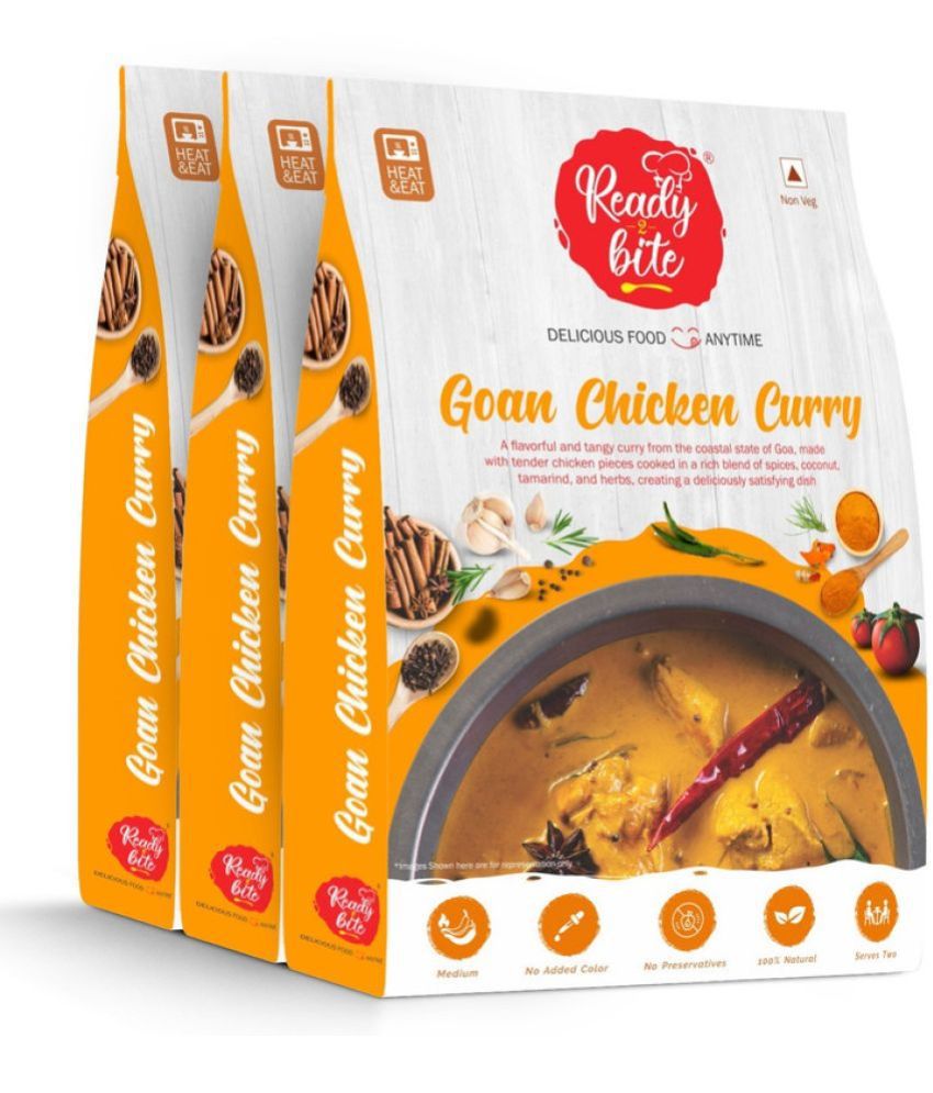     			Ready 2 Bite Goan Chicken Curry 900 gm Pack of 3