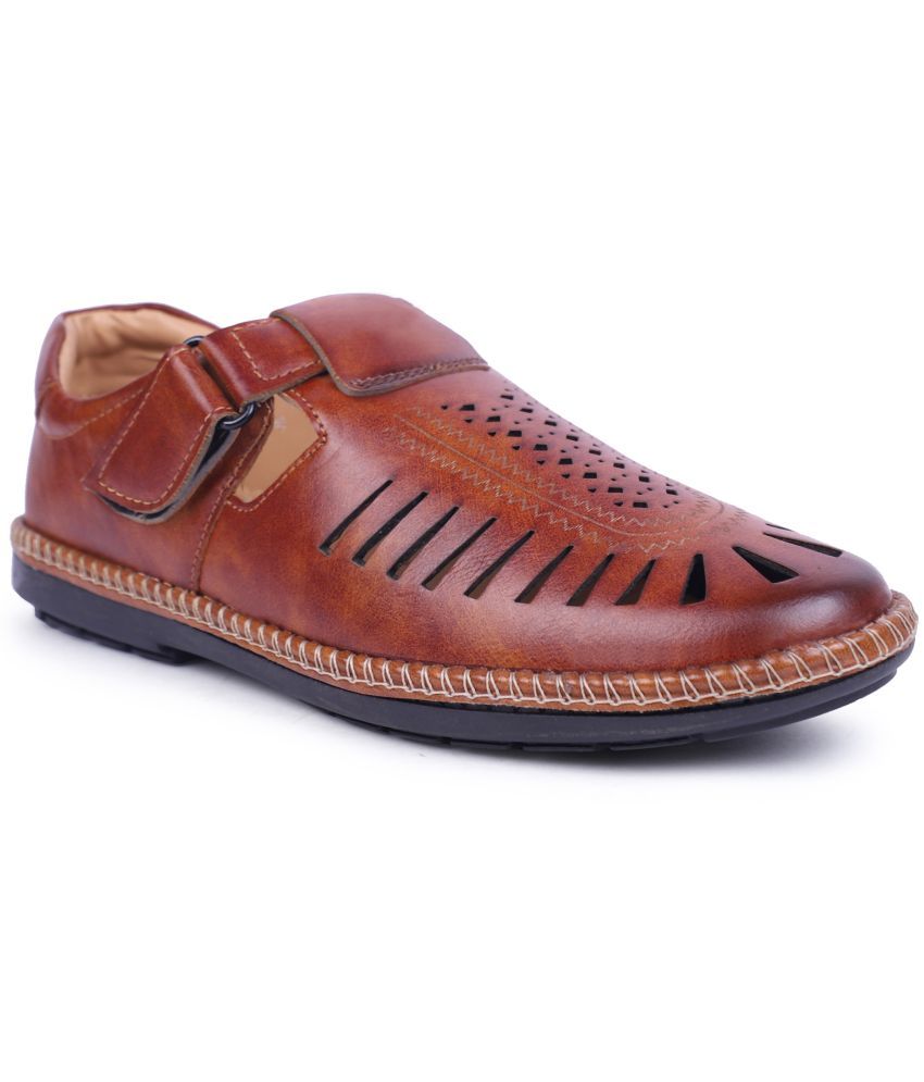     			Rimezs - Rust Men's Sandals