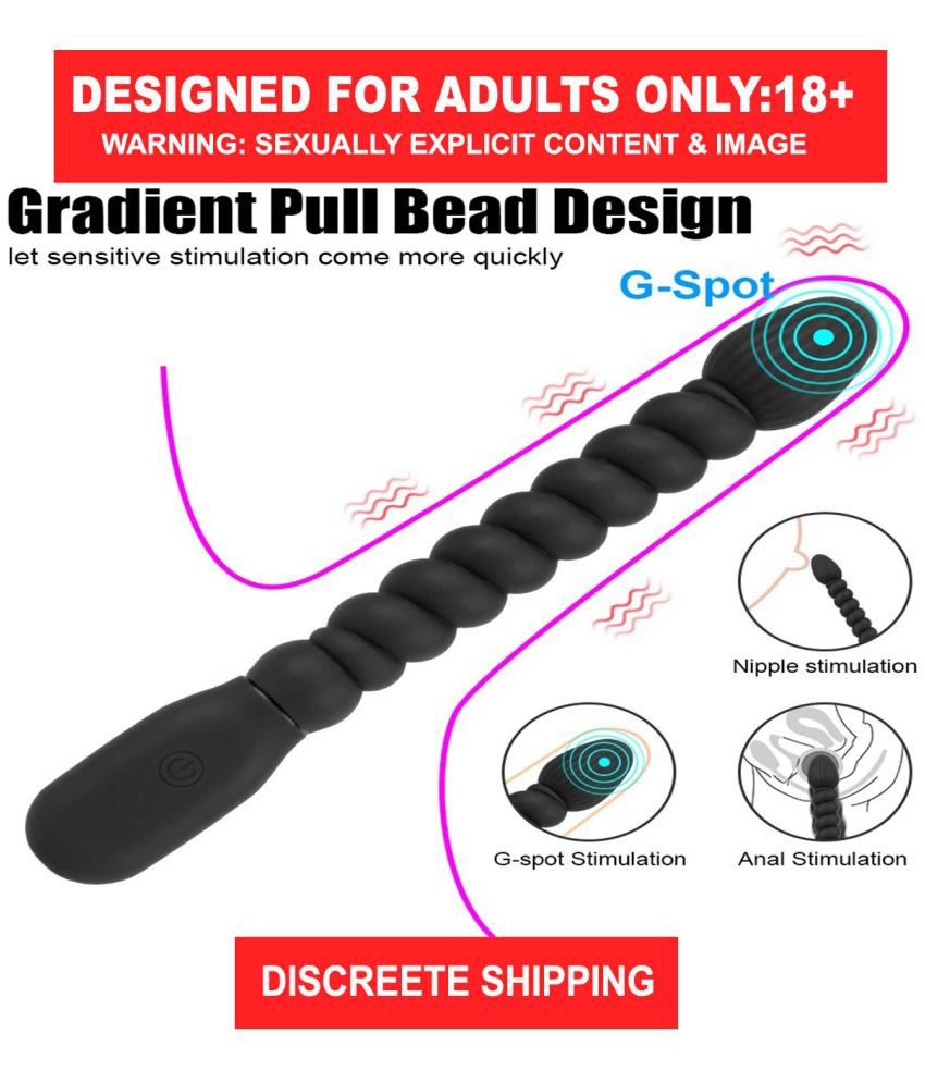     			Anal Beads Anal Butt Plug Vibrator Sex Toys for Adult Woman with 10 Vibration Speed Modes sex toys for women vibrate for women sexy toys for women big size