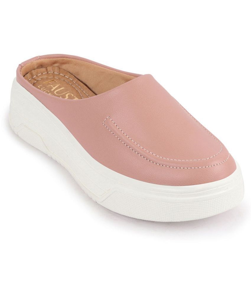     			Fausto Pink Women's Slip On