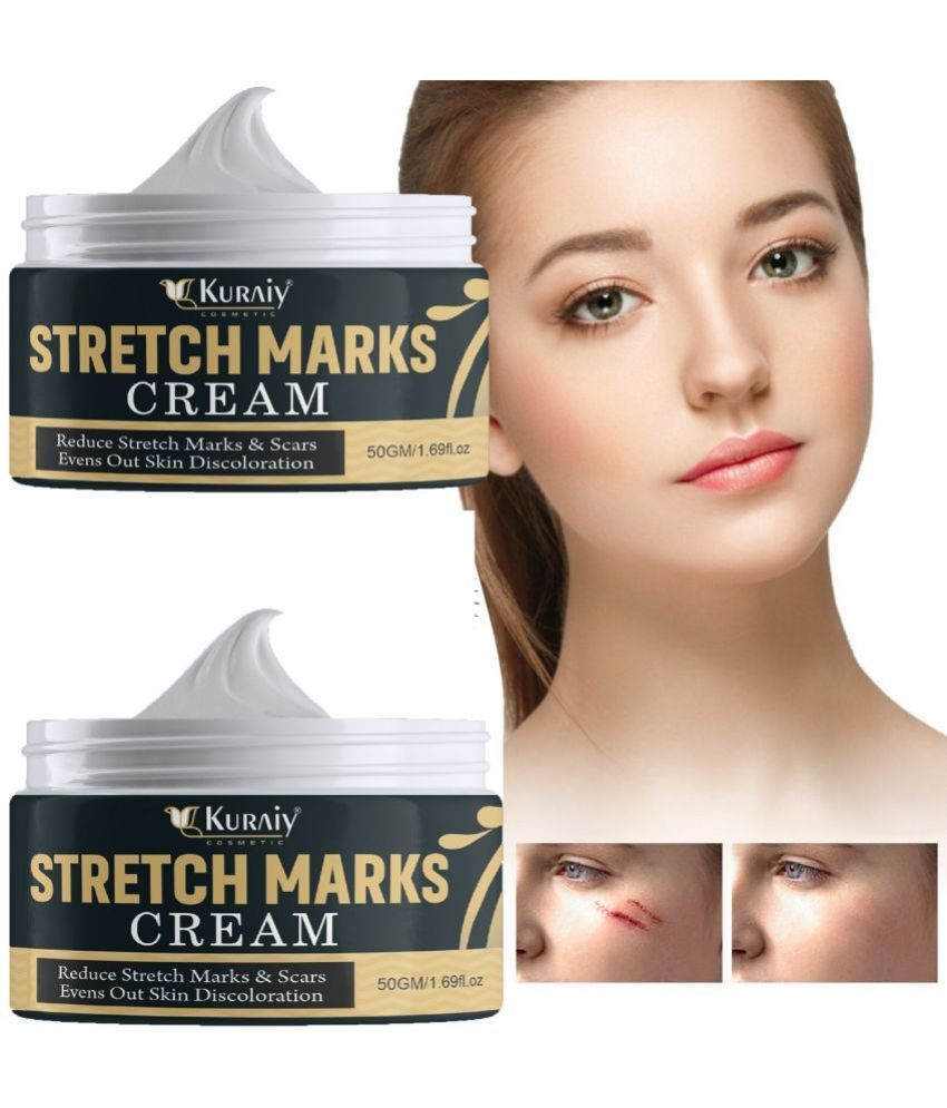     			KURAIY Remove Pregnancy Mark Body Cream Scars Acne Stretch Marks Cream Pack Of 2