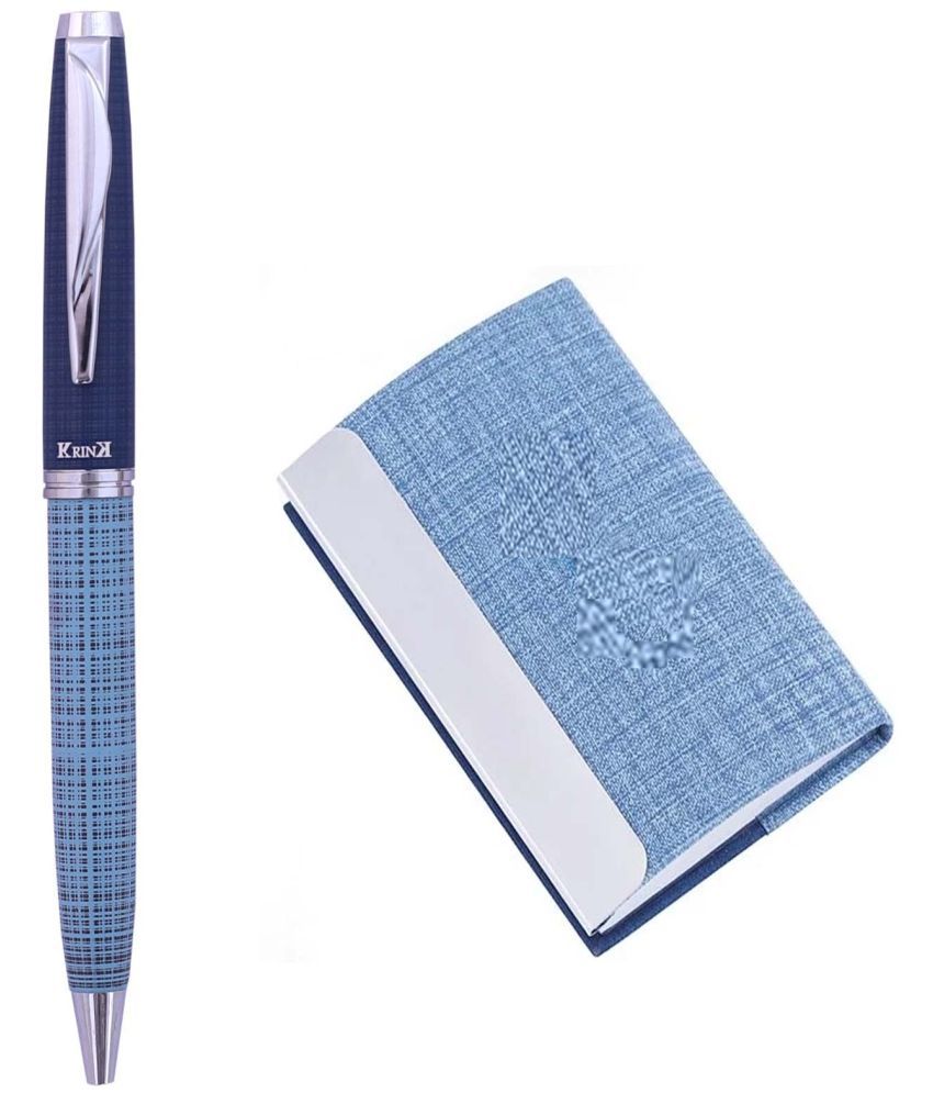     			Krink B211-CH03 2in 1 Metal Pen and ATM Card Holder Pen Gift Set
