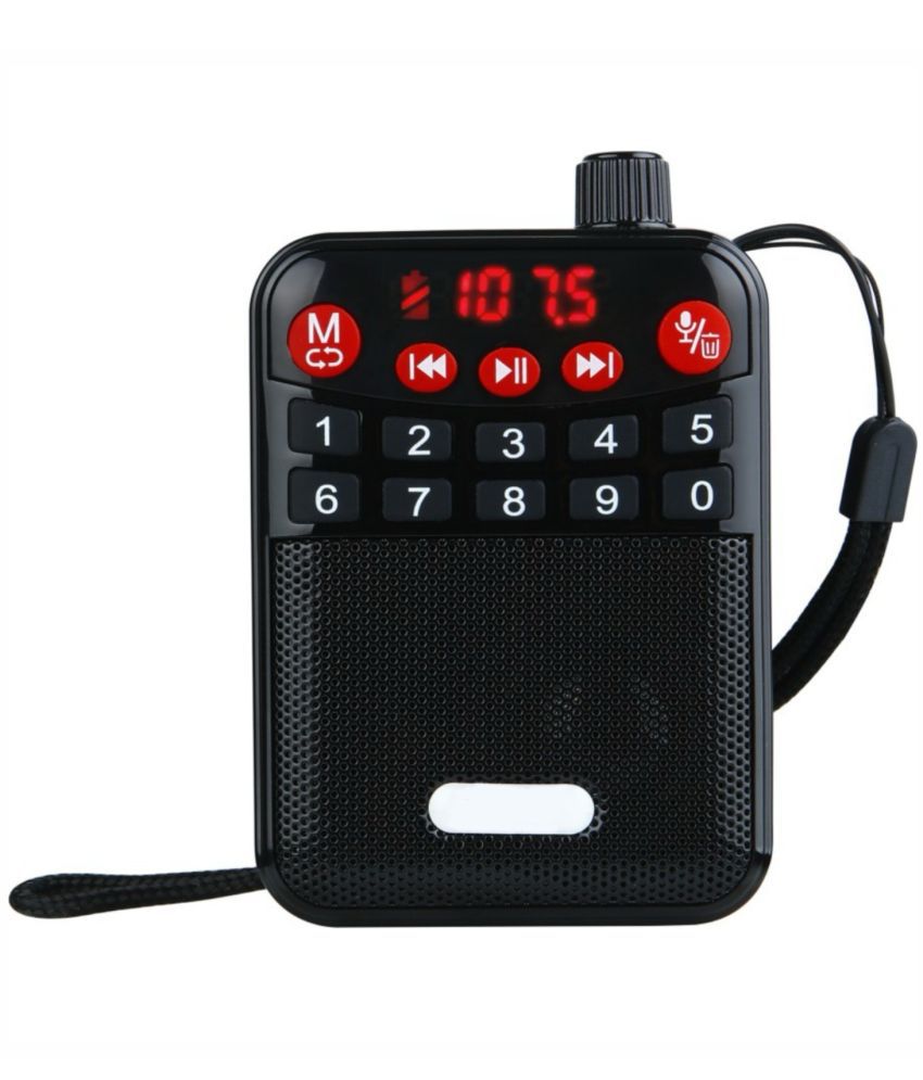     			Neo M63 VP RADIO 5 W Bluetooth Speaker Bluetooth v5.0 with USB,SD card Slot Playback Time 6 hrs Black