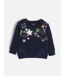 Nauti Nati Girls Conversational Printed Sequinned Pullover