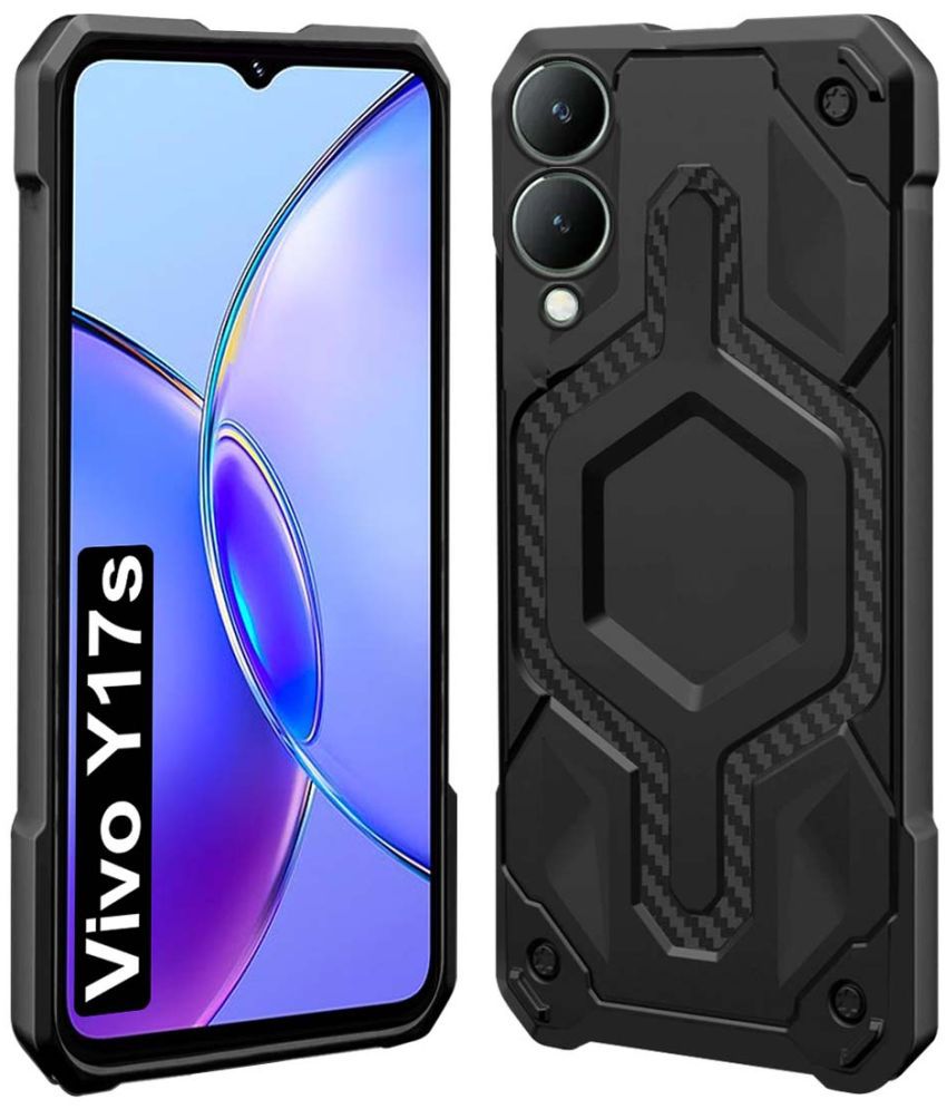     			Fashionury Plain Cases Compatible For Rubber Vivo Y17s 4G ( Pack of 1 )