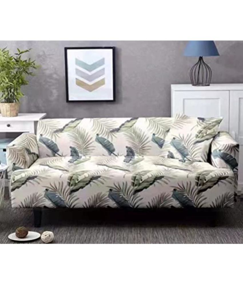     			House Of Quirk 1 Seater Polyester Sofa Cover ( Pack of 1 )