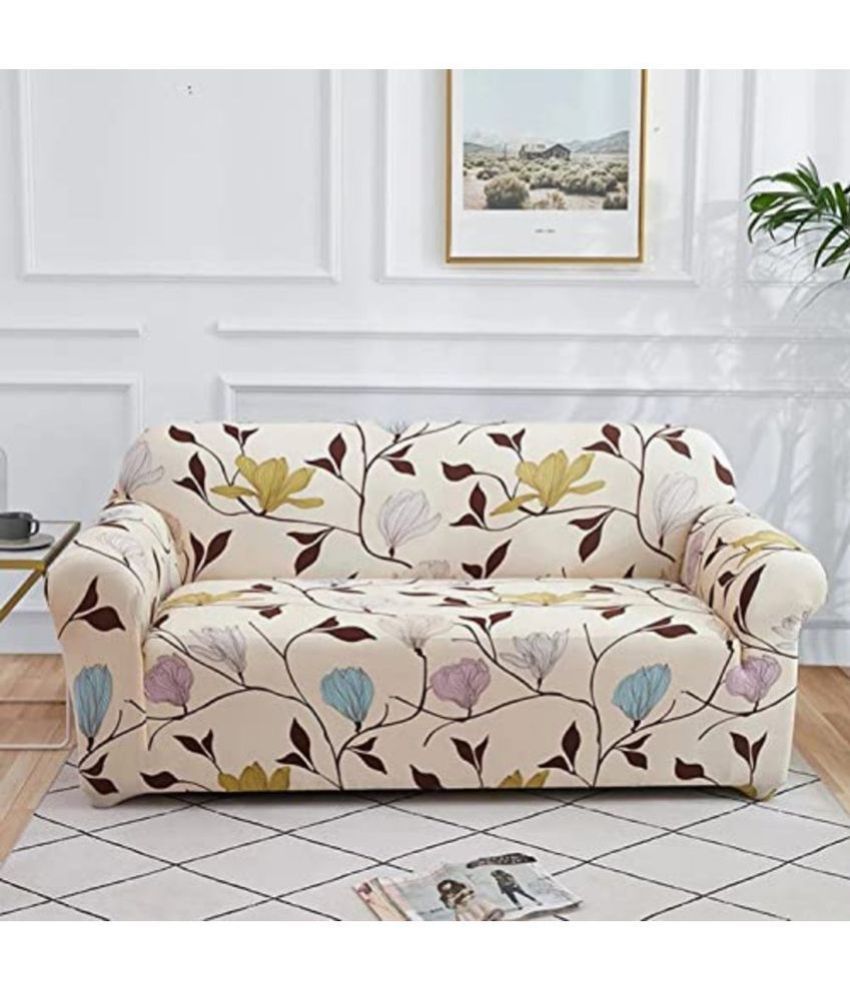     			House Of Quirk 1 Seater Polyester Sofa Cover ( Pack of 1 )