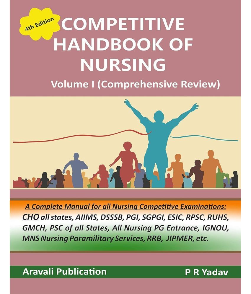     			PR Yadav's Competitive Handbook of Nursing Vol1 (English Only) Paperback – 1 January 2017