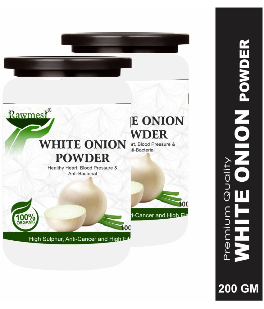     			rawmest White Onion Powder 100 gm Pack Of 2