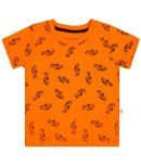 Bodycare Pack of 1 Boys Cotton Blend T-Shirt ( Orange )