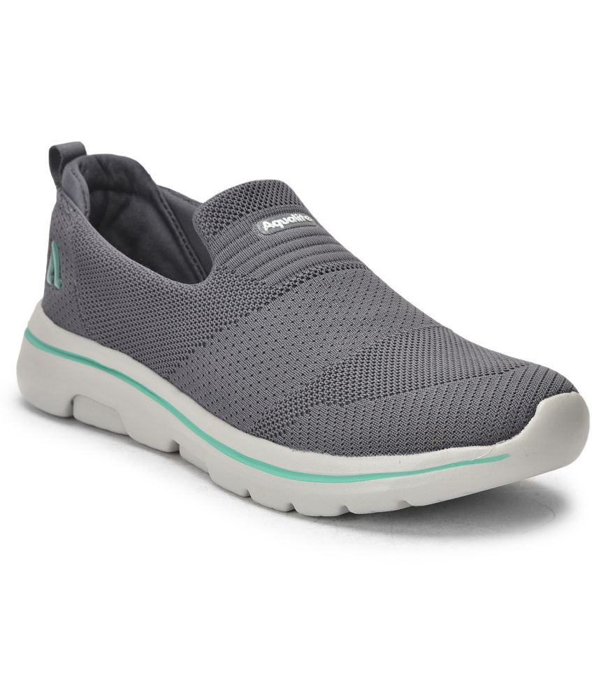     			Aqualite LNX00001G Grey Men's Slip-on Shoes