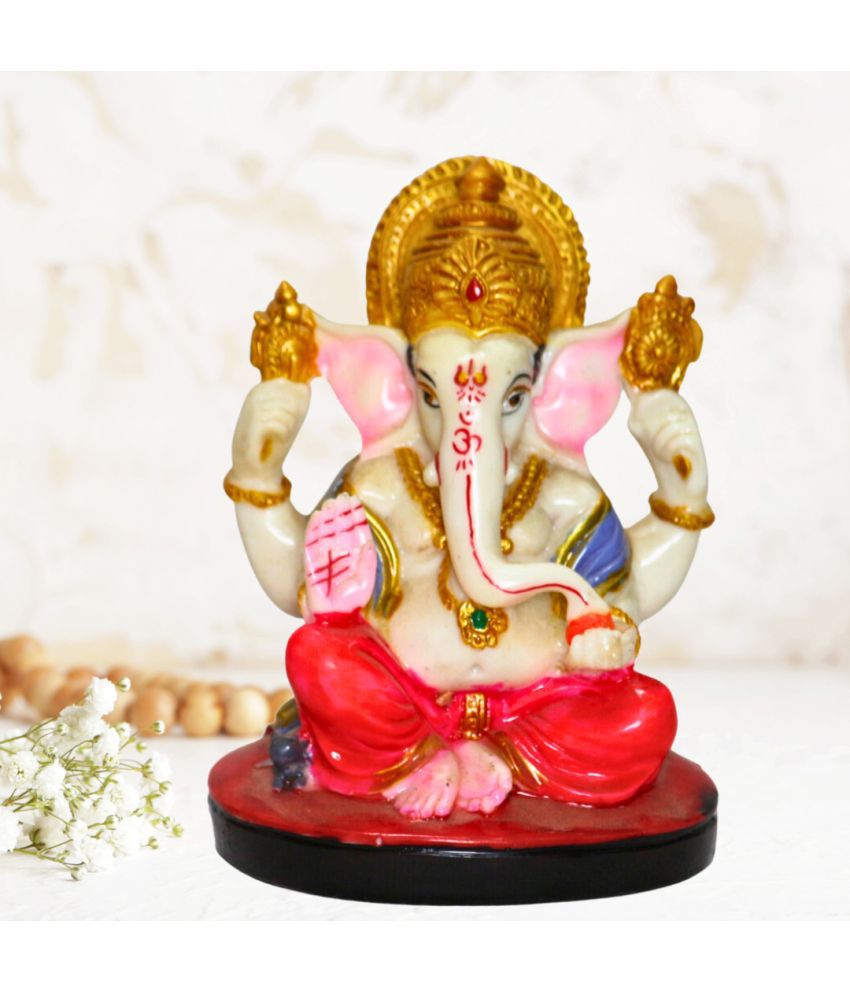     			BECKON VENTURE Palm Ganesha Showpiece 10.5 cm - Pack of 1