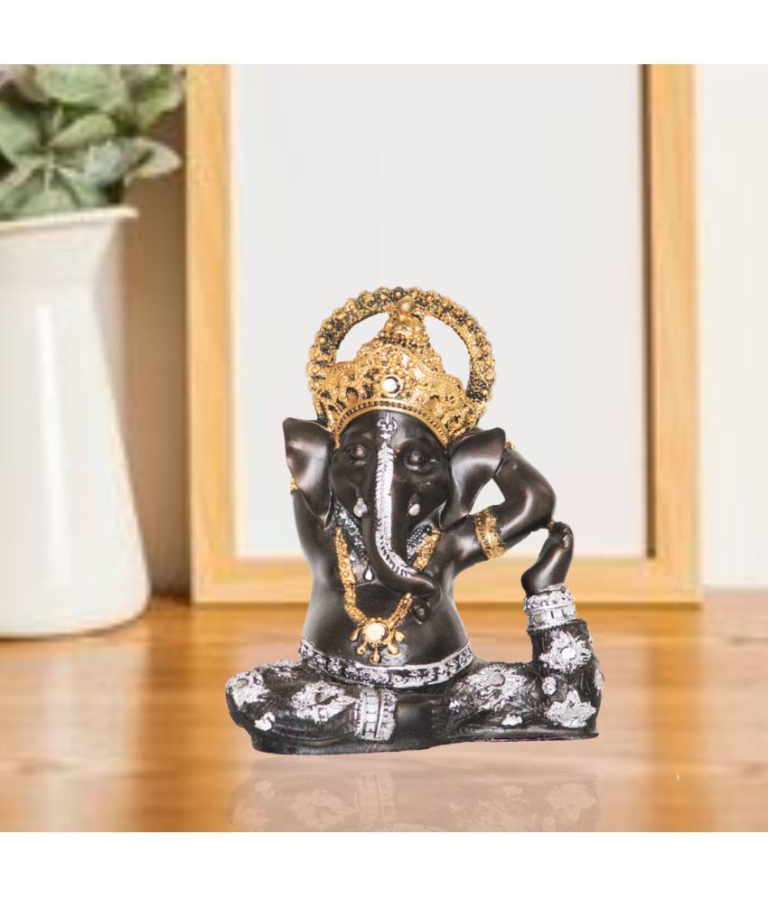     			BECKON VENTURE Palm Ganesha Showpiece 21 cm - Pack of 1
