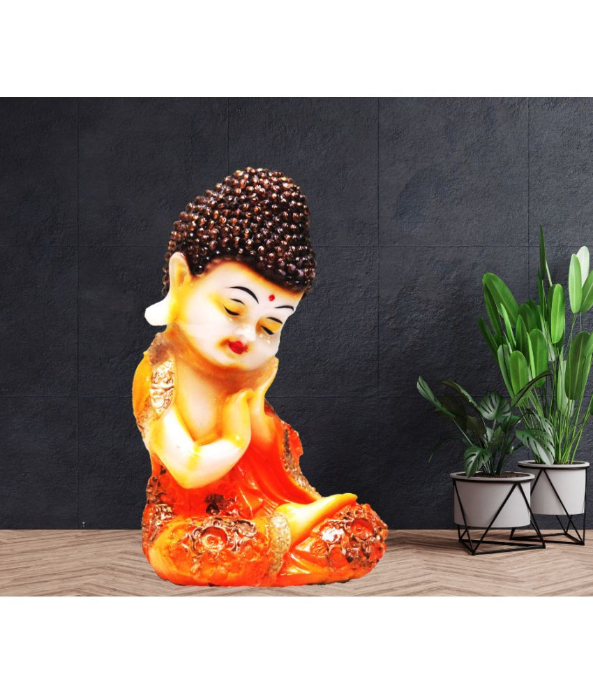     			BECKON VENTURE Samadhi Buddha Showpiece 17.7 cm - Pack of 1