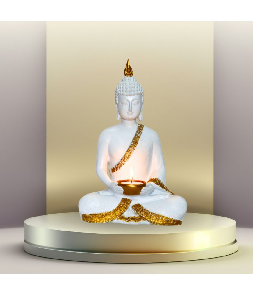     			BECKON VENTURE Samadhi Buddha Showpiece 22 cm - Pack of 1