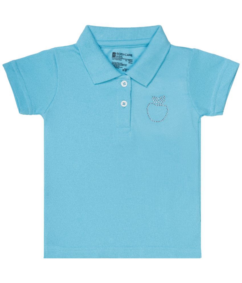     			Bodycare Turquoise Baby Girl Polo T-Shirt ( Pack of 1 )