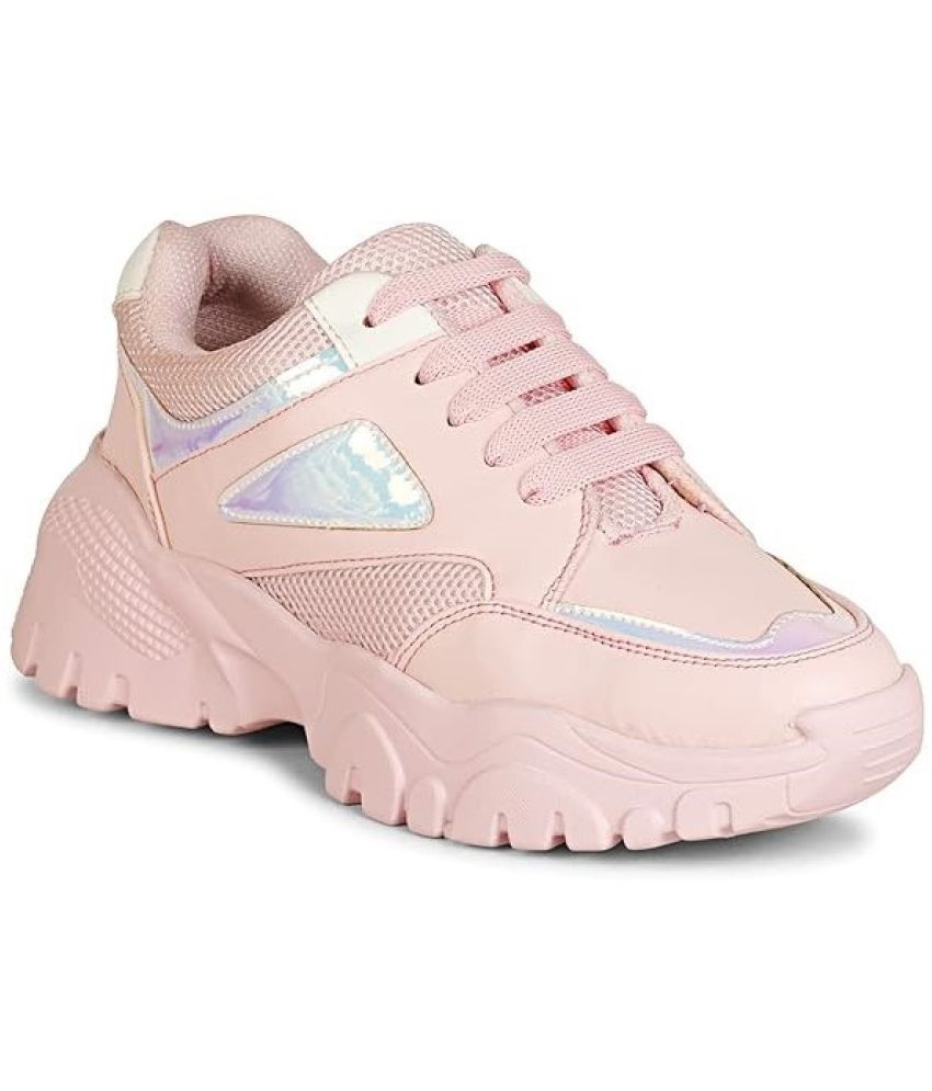     			Denill Pink Women's Sneakers