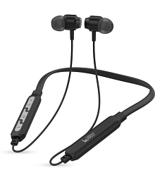 UBON CL-15 Bluetooth Bluetooth Neckband On Ear 12 Hours Playback Active Noise cancellation IPX4(Splash &amp; Sweat Proof) Black