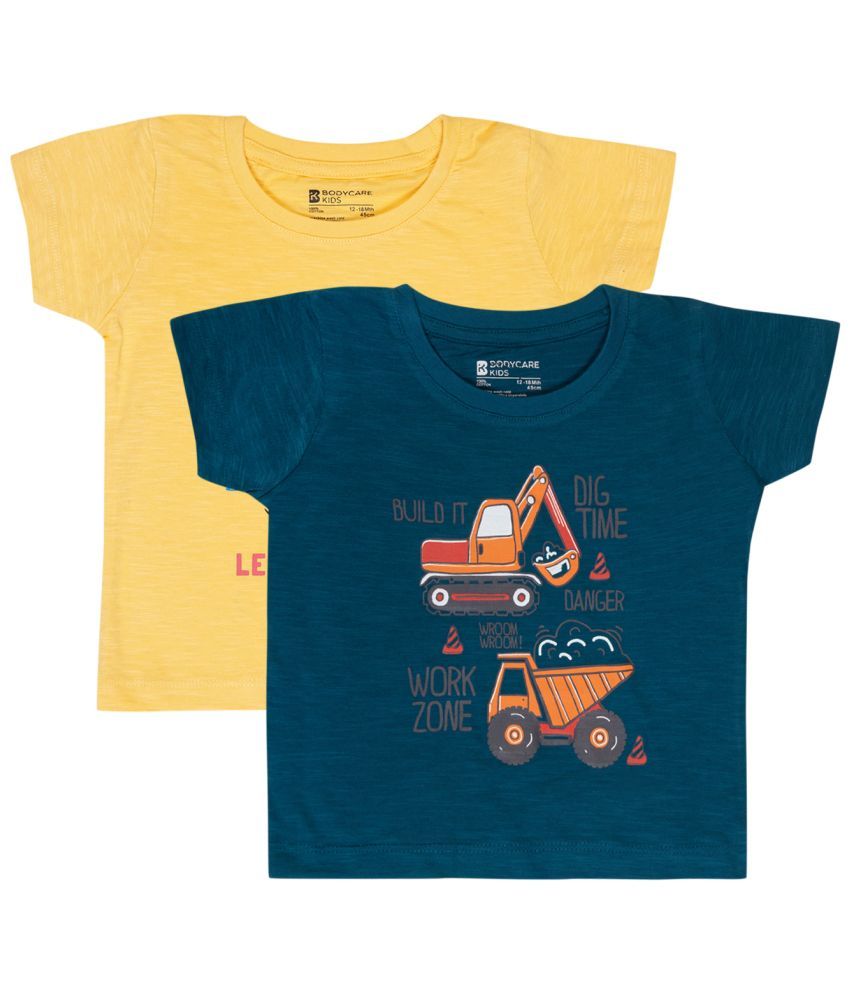     			Bodycare Multi Baby Boy T-Shirt ( Pack of 2 )