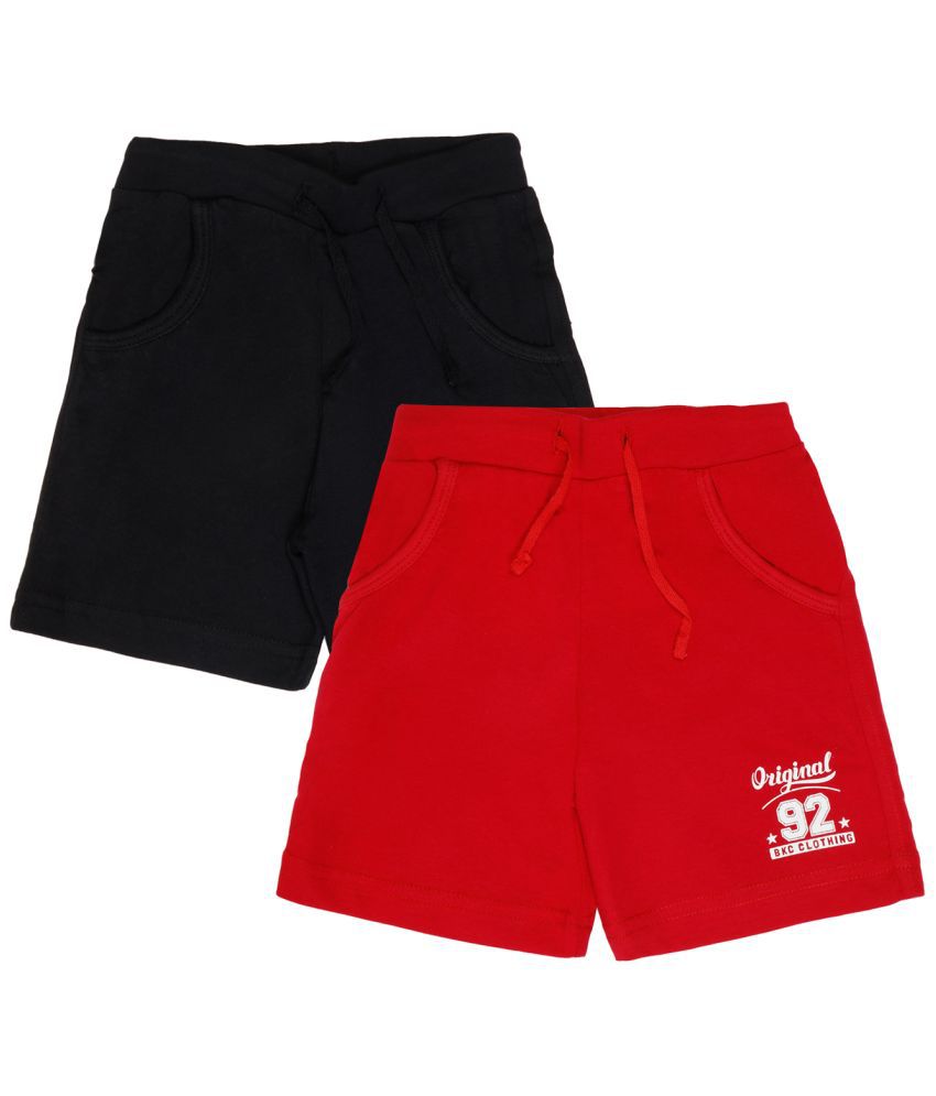     			Bodycare - Multicolor Cotton Blend Boys Shorts ( Pack of 2 )