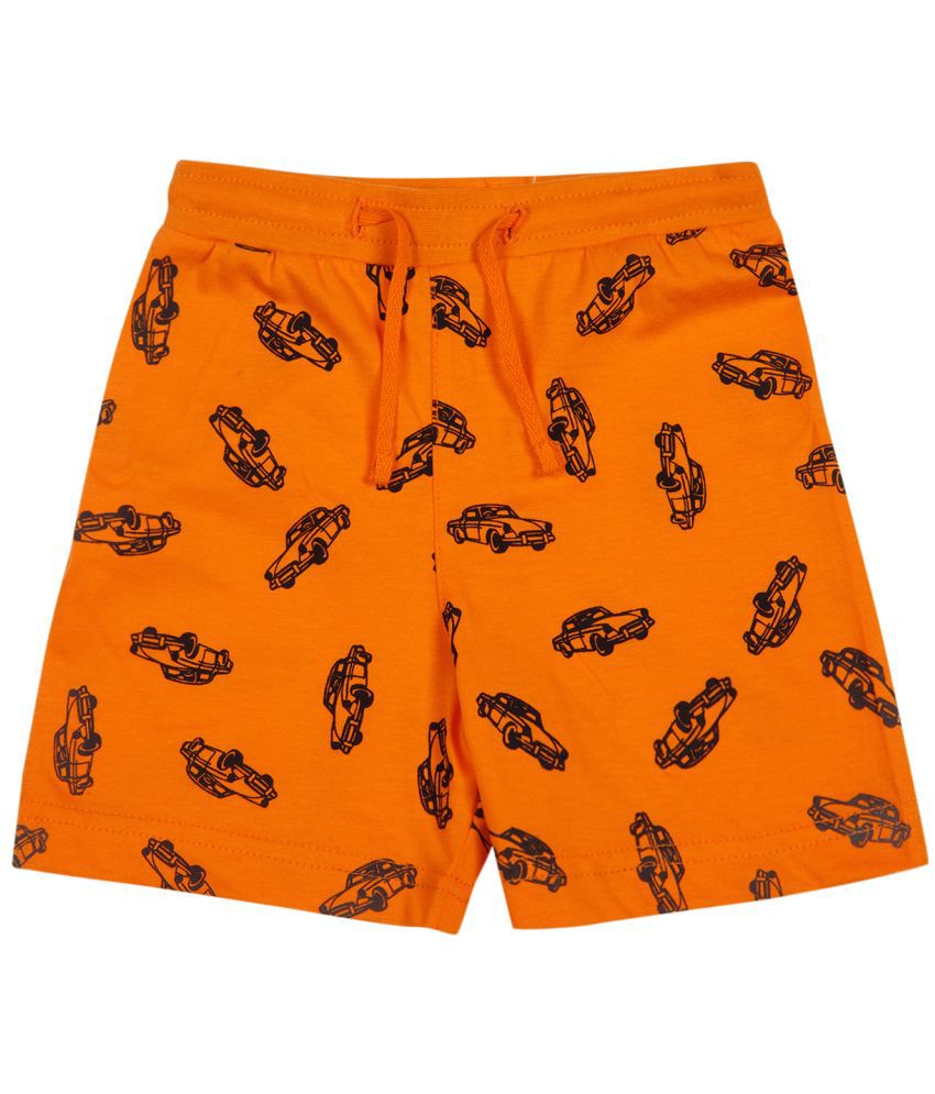     			Bodycare - Orange Cotton Blend Boys Shorts ( Pack of 1 )
