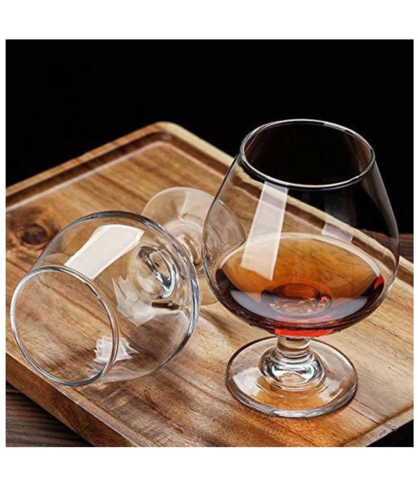     			Somil Stylish Glass Glass Wine Glasses 300 ml ( Pack of 2 )
