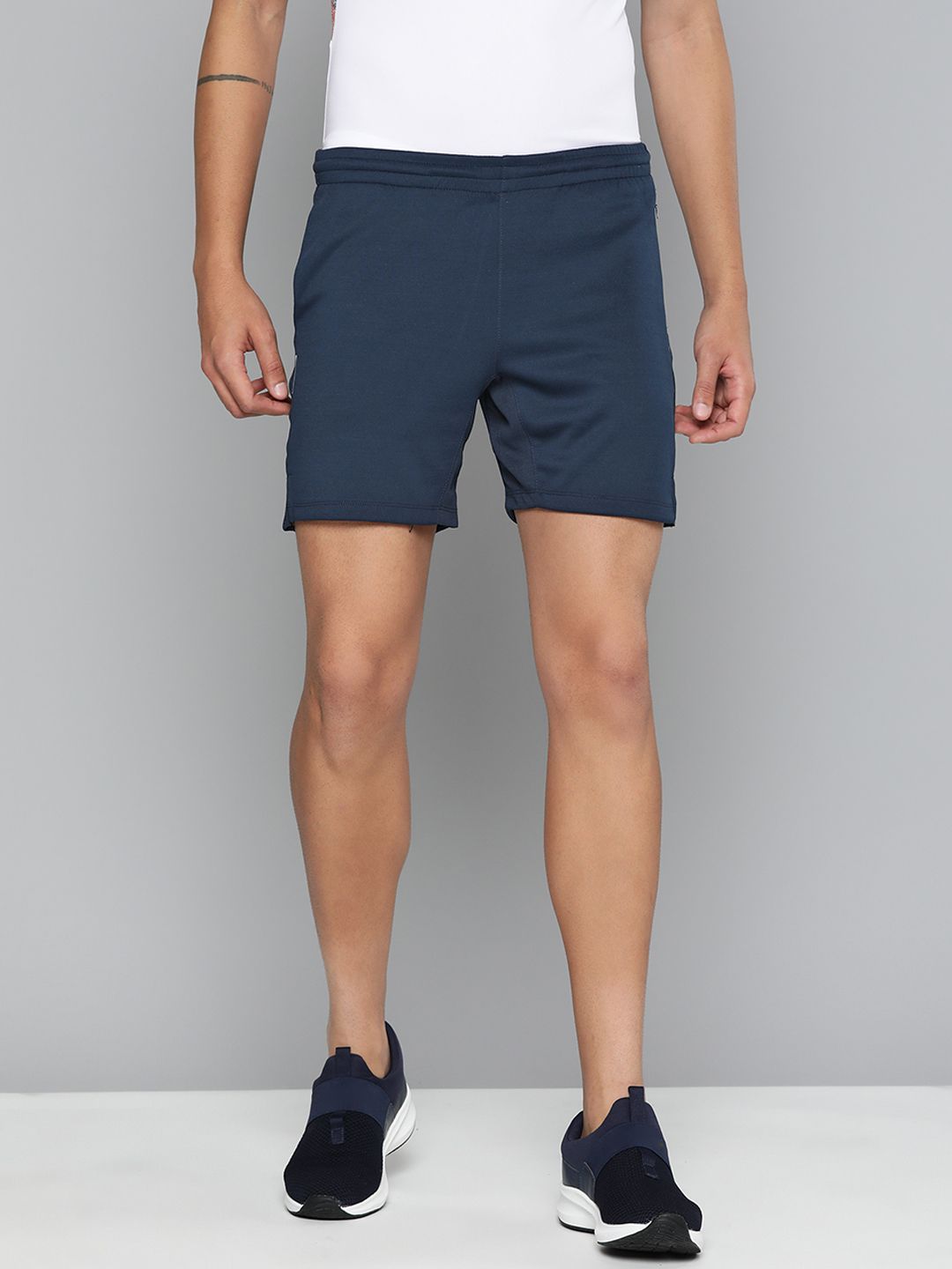     			Alcis Navy Blue Polyester Men's Running Shorts ( Pack of 1 )