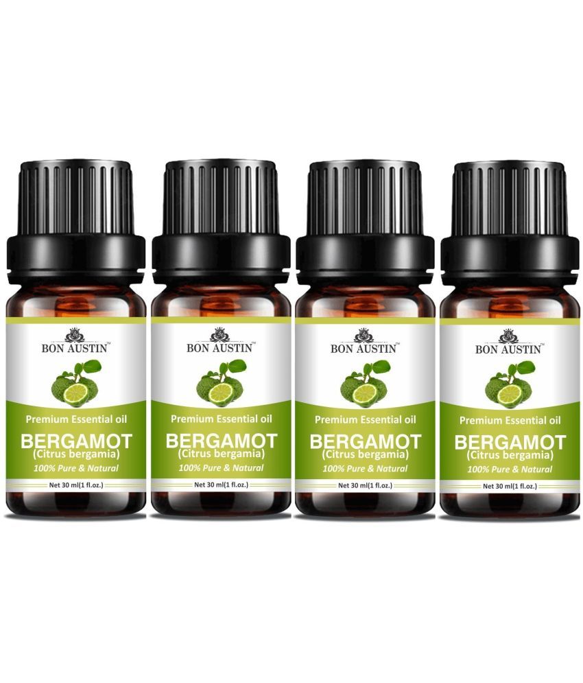     			Bon Austin Bergamot Essential Oil Aromatic 30 mL ( Pack of 4 )