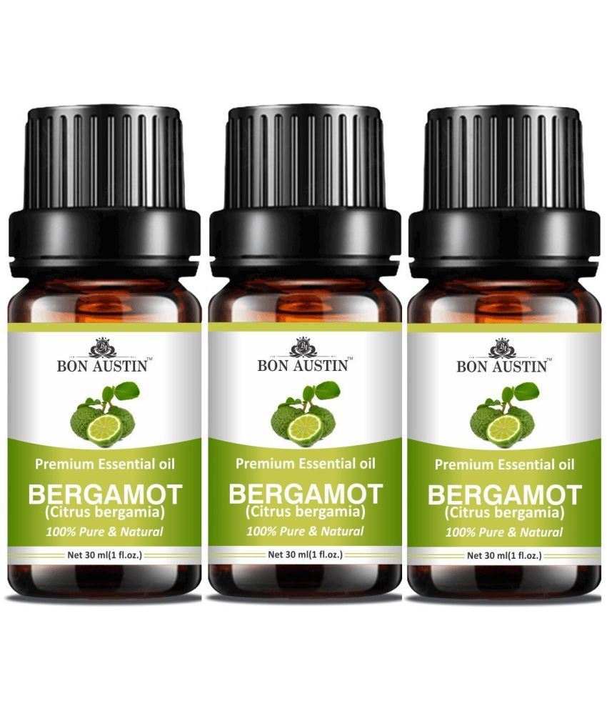     			Bon Austin Bergamot Essential Oil Aromatic 30 mL ( Pack of 3 )