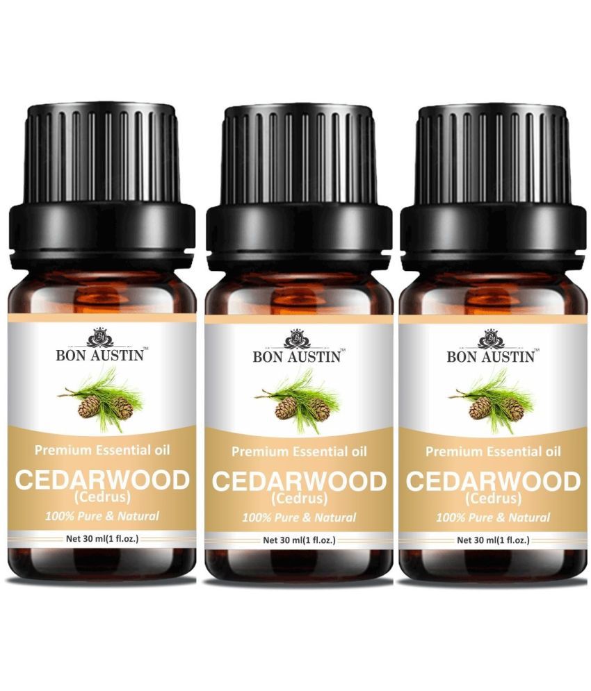     			Bon Austin Cedarwood Essential Oil Aromatic 30 mL ( Pack of 3 )