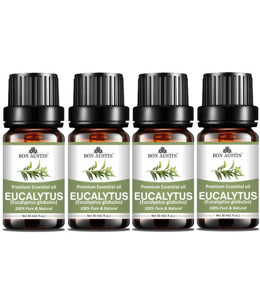     			Bon Austin Eucalyptus Essential Oil Aromatic 30 mL ( Pack of 4 )